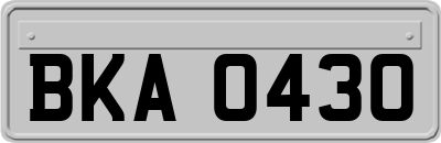 BKA0430
