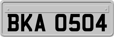 BKA0504