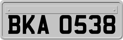BKA0538