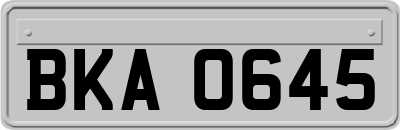 BKA0645