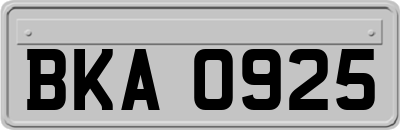 BKA0925