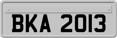 BKA2013