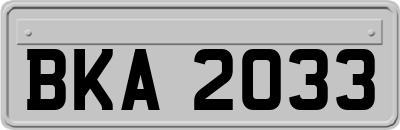 BKA2033
