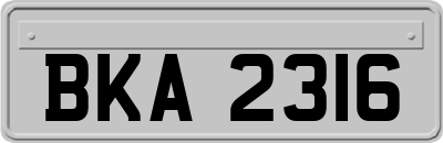 BKA2316