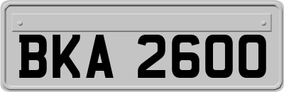 BKA2600