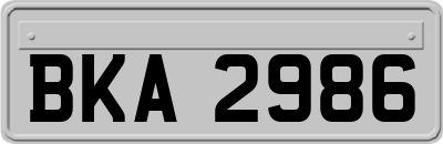 BKA2986
