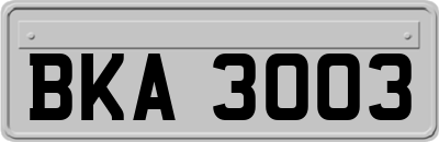BKA3003