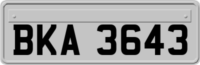 BKA3643