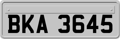 BKA3645