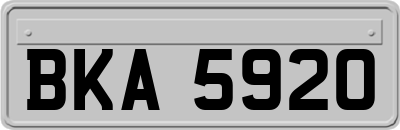BKA5920