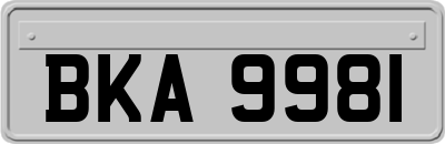 BKA9981