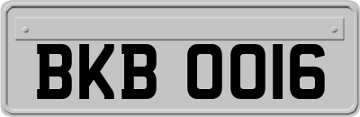 BKB0016