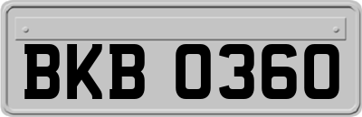 BKB0360