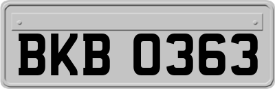 BKB0363