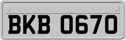 BKB0670