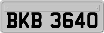 BKB3640