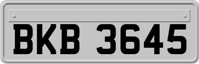 BKB3645
