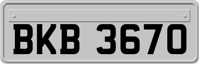 BKB3670