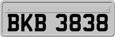 BKB3838
