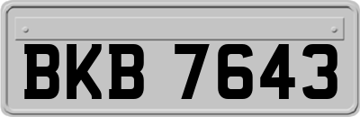 BKB7643