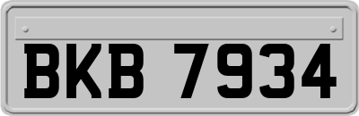BKB7934