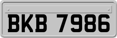 BKB7986