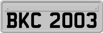 BKC2003