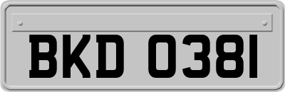 BKD0381