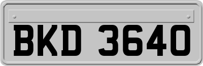 BKD3640