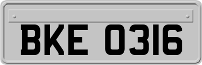 BKE0316