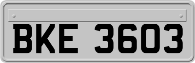 BKE3603
