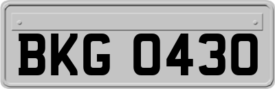 BKG0430