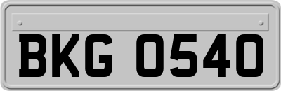 BKG0540