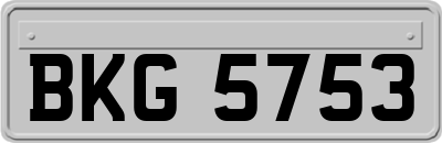 BKG5753