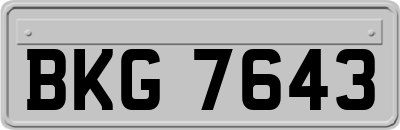 BKG7643