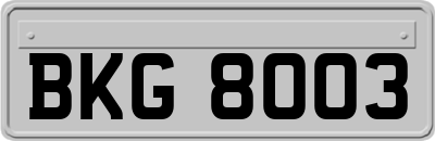 BKG8003