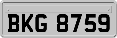 BKG8759