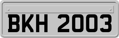 BKH2003
