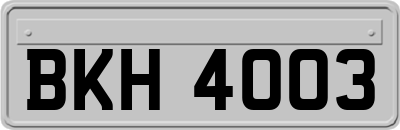 BKH4003