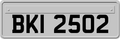 BKI2502