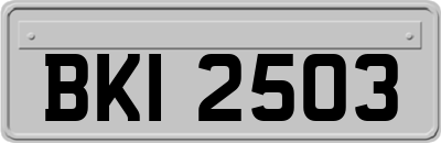 BKI2503