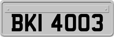 BKI4003