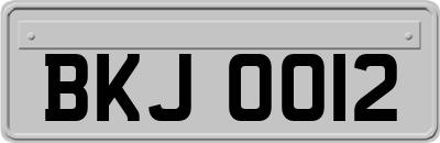 BKJ0012