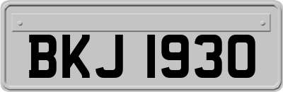 BKJ1930