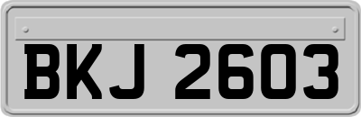 BKJ2603