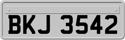 BKJ3542