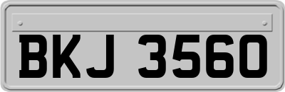 BKJ3560