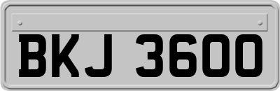 BKJ3600