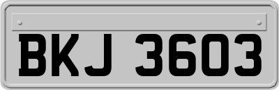 BKJ3603