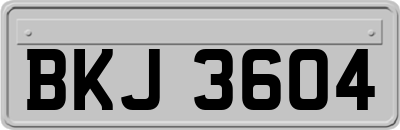 BKJ3604